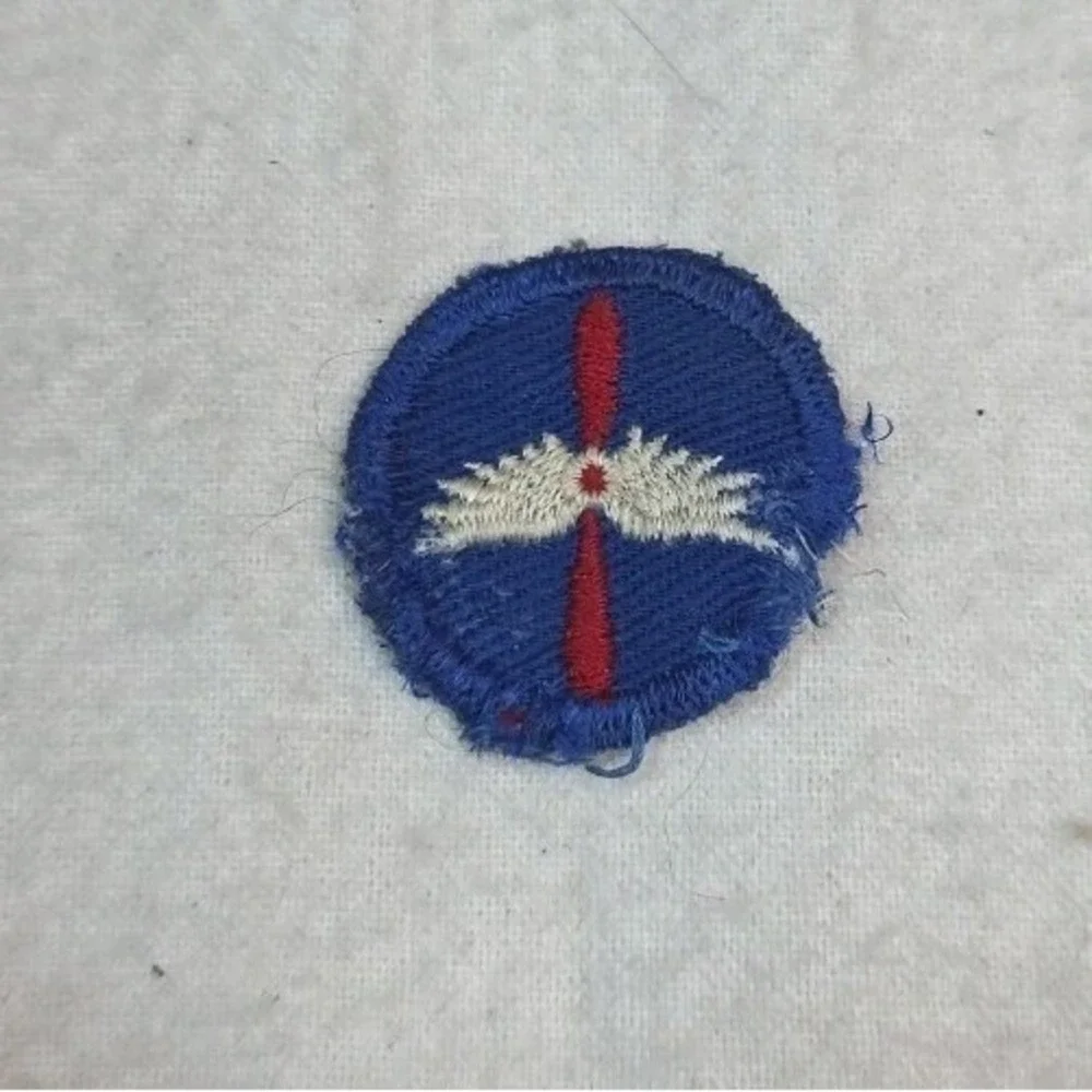WWII Home Front US Civil Air Patrol CAP Collar DI DUI Insignia Cloth TWILL Patch